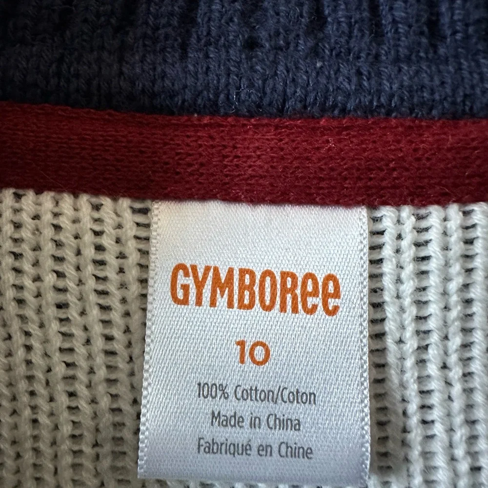 NEW Gymboree Boys’ “Family Celebrations” Train Sweater – Size 10 (Tidal Blue) - Picture 4 of 5